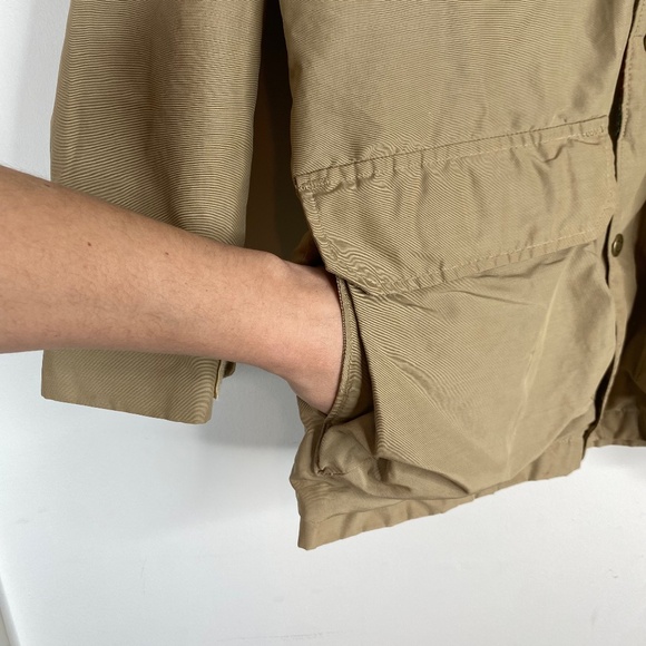 Vintage Woolrich Woman Chore Coat S Wool Lined Plaid Barn Utility Fisherman - Picture 5 of 16